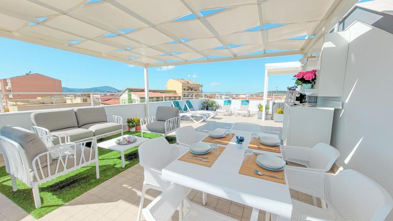 Skyfive Fire Apartment Alghero Bagian luar foto