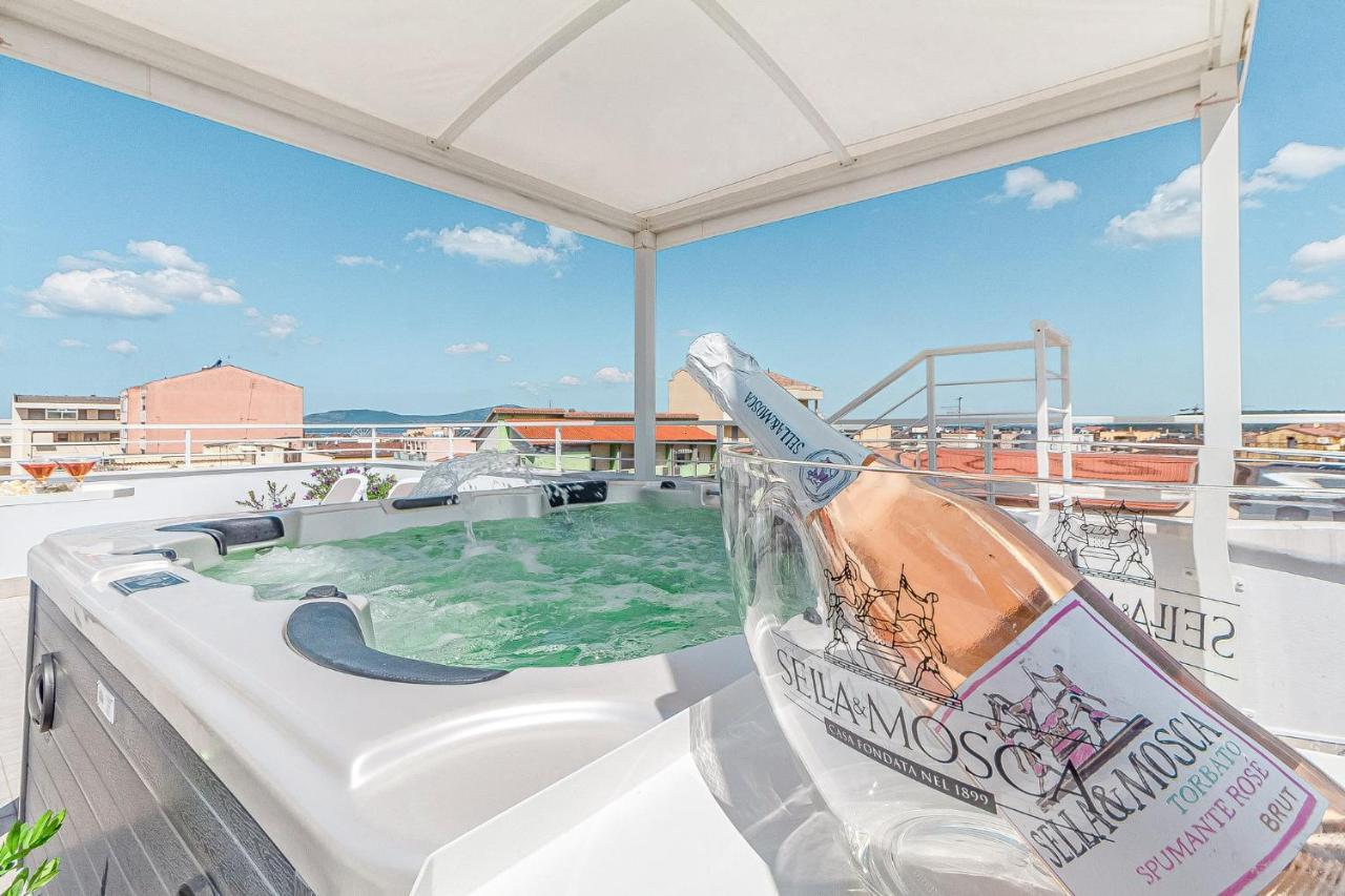Skyfive Fire Apartment Alghero Bagian luar foto